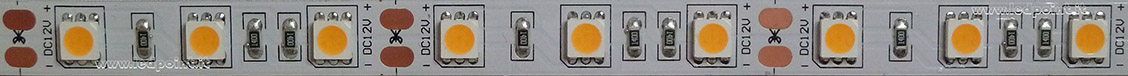 Led strip 5050 12V IP20 2600-2800K 60led/m F52-260-60521 Led strip 5050 12V IP20 2600-2800K 60led/m F52-260-60521