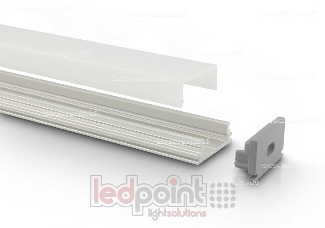 Profilo in alluminio per strisce led PR-SLC11C