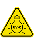 Attenzione: il prodotto monta led UV-C