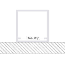 Installation led strips profile Installation led strips profile