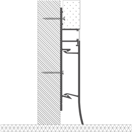 Installation led strips profile Installation led strips profile