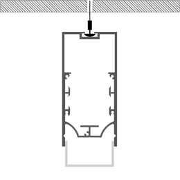 Installation Profil für LED-Streifen