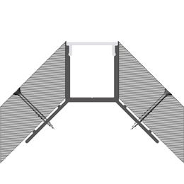 Montaggio profilo per strisce led Montaggio profilo per strisce led