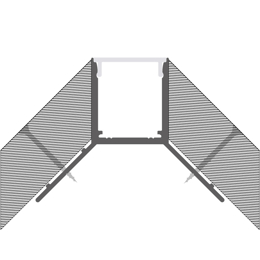 Montaggio profilo per strisce led