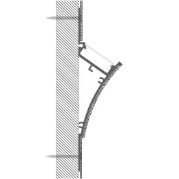 Montaggio profilo per strisce led Montaggio profilo per strisce led