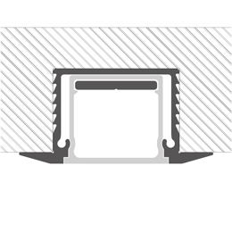 Montaggio profilo per strisce led Montaggio profilo per strisce led