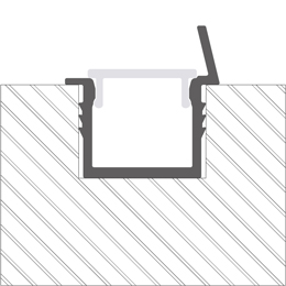 Installation led strips profile Installation led strips profile
