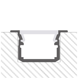 Installation led strips profile Installation led strips profile