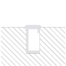 Installation led strips profile Installation led strips profile
