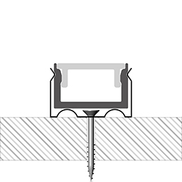 Installation Profil für LED-Streifen