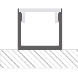 Installation Profil für LED-Streifen Installation Profil für LED-Streifen