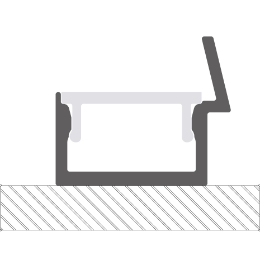 Installation Profil für LED-Streifen Installation Profil für LED-Streifen