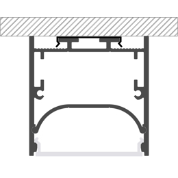 Installation led strips profile Installation led strips profile