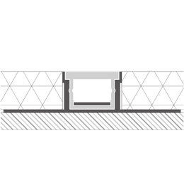 Montaggio profilo per strisce led Montaggio profilo per strisce led