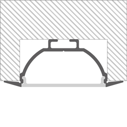 Installation Profil für LED-Streifen Installation Profil für LED-Streifen