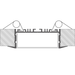 Installation Profil für LED-Streifen