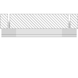 Montaggio profilo per strisce led