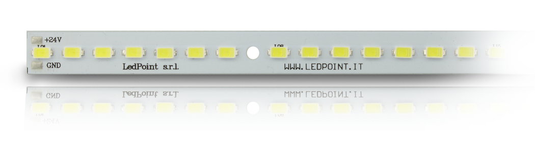 Barra led in alluminio 5630 22V IP20 6000-6500K Barra led in alluminio 5630 22V IP20 6000-6500K