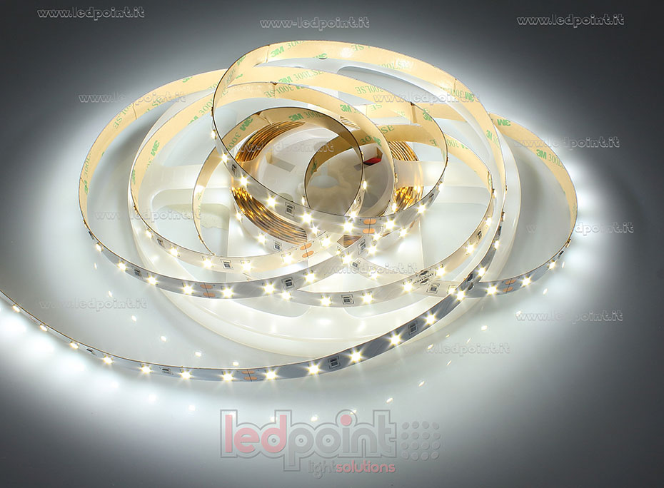 Striscia led 2835 24V IP65 4000K 3step 60led/m