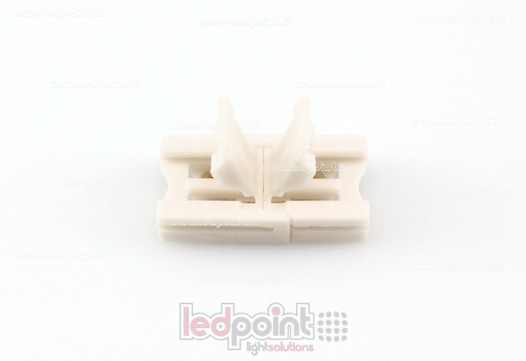 Steckverbinder für Anschluss der einfarbigen LED-Streifen 2835 und 3528 (PCB 8mm), verkleinerte Version Steckverbinder für Anschluss der einfarbigen LED-Streifen 2835 und 3528 (PCB 8mm), verkleinerte Version