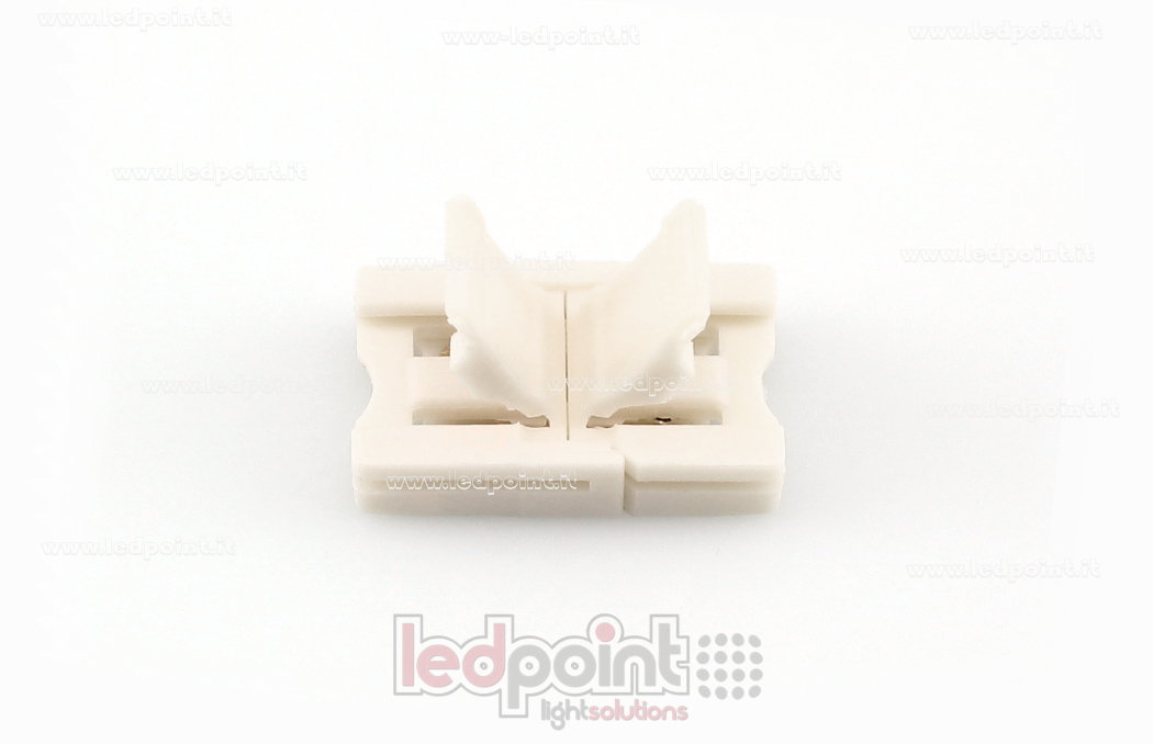 Connector to join 2835 and 5050 monochrome led strips (10mm PCB), small version Connector to join 2835 and 5050 monochrome led strips (10mm PCB), small version