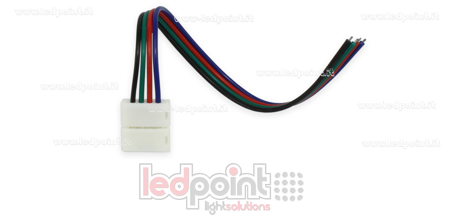 Connettore con cavo da 14 cm per strip 5050 RGB