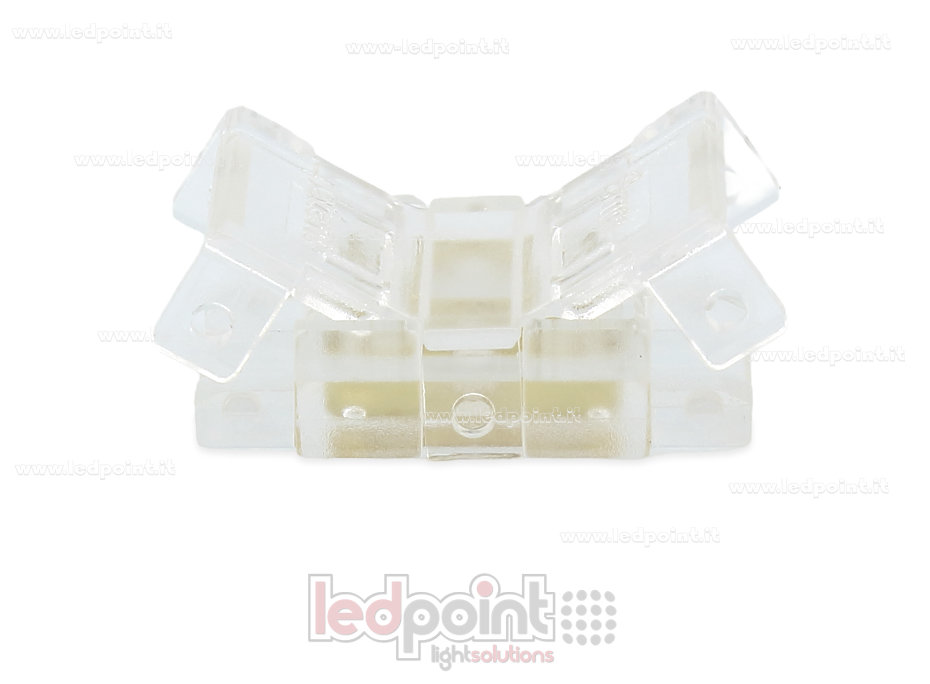 Transparenter 2-Pin Verbinder zur Verbindung von 8mm PCB LED-Streifen Transparenter 2-Pin Verbinder zur Verbindung von 8mm PCB LED-Streifen