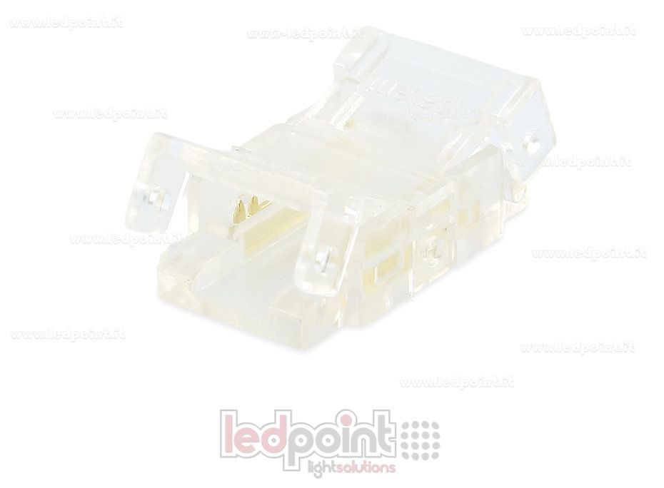 Transparenter 2-Pin Verbinder zur Verbindung von 8mm PCB LED-Streifen Transparenter 2-Pin Verbinder zur Verbindung von 8mm PCB LED-Streifen