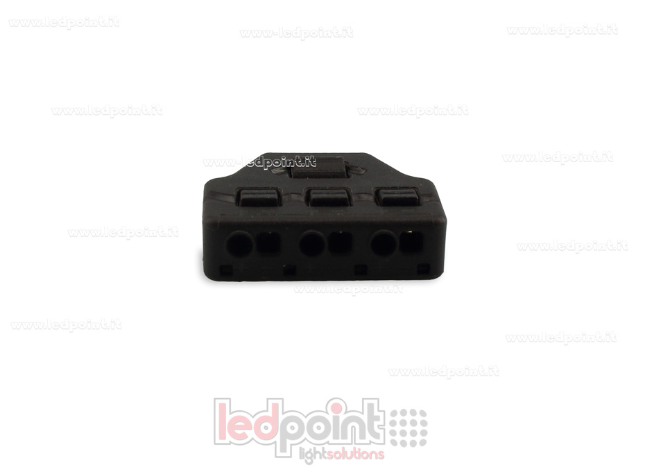 Quick connector 3 outputs for two cables