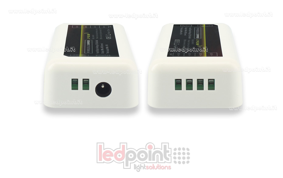 Dimmer für LED-Streifen mit RF Fernbedienung 4 Zonen 2.4GHz 12/24V max. 10A CT-MON-122-RF241v2R Dimmer für LED-Streifen mit RF Fernbedienung 4 Zonen 2.4GHz 12/24V max. 10A CT-MON-122-RF241v2R