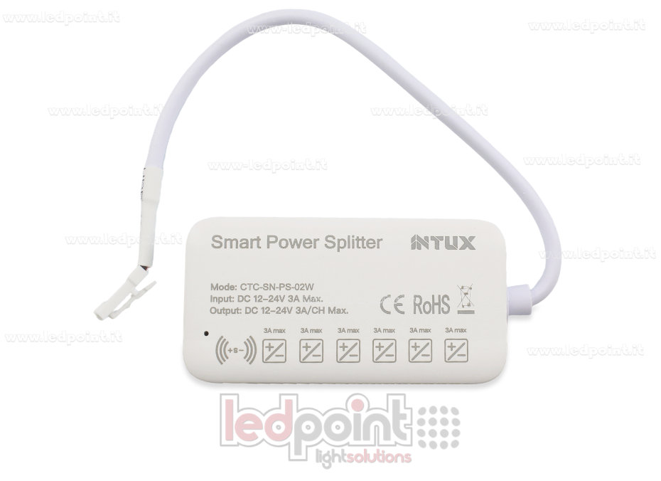 Splitter di alimentazione 6 porte per Master Control