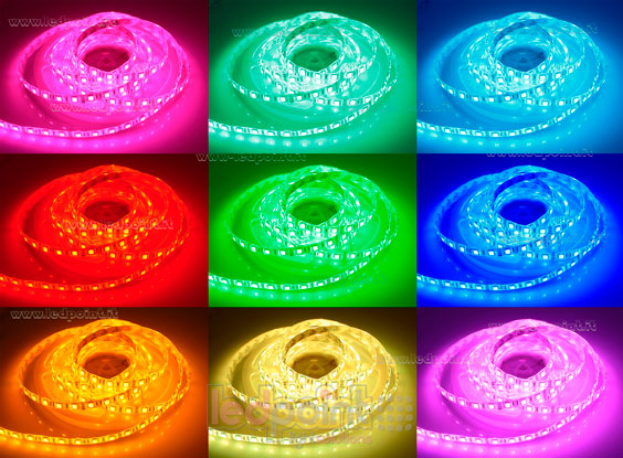 Led strip 5050 24V IP53 RGB 60led/m D52-RGB-60522 Led strip 5050 24V IP53 RGB 60led/m D52-RGB-60522