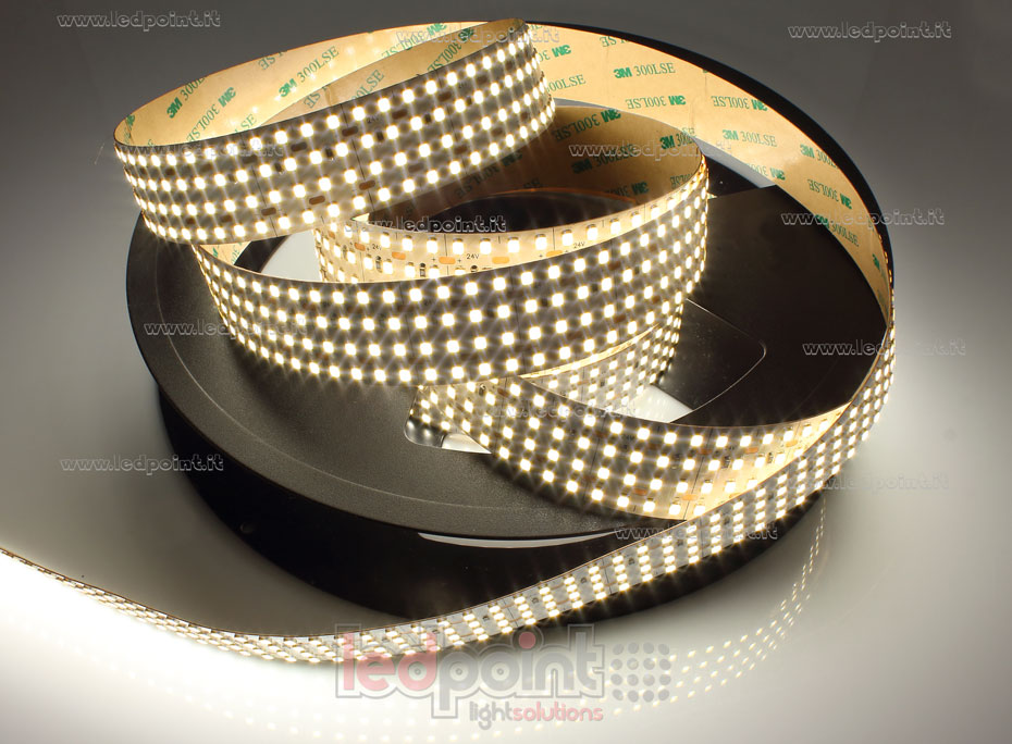 Led strip 2835 24V IP20 4000K 3step 576led/m