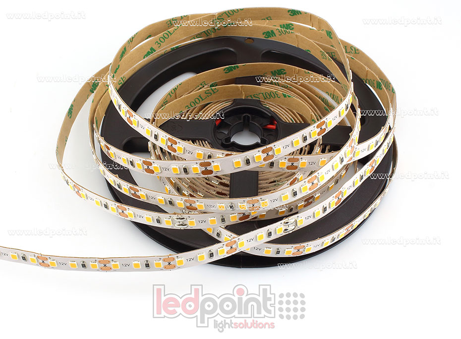 Striscia led 2835 12V IP20 2600-2800K 120led/m