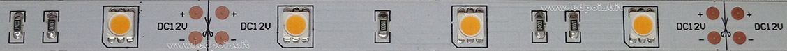 Striscia led 5050 12V IP20 2600-2800K 150