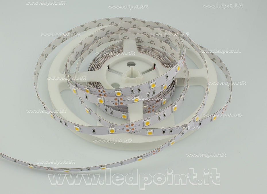 Striscia led 5050 12V IP20 2600-2800K 150