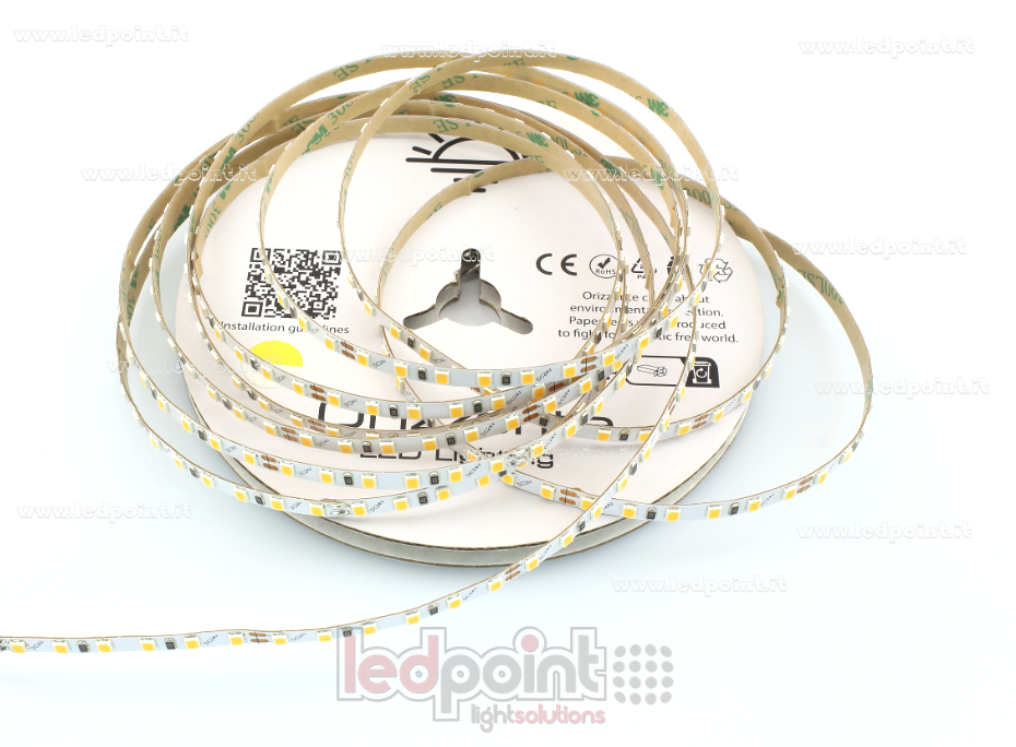 Striscia led 2835 24V IP20 2700K 3step 120led/m