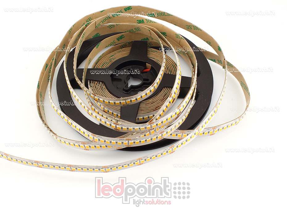 Striscia led 2835 24V IP20 2700K 3step 240led/m
