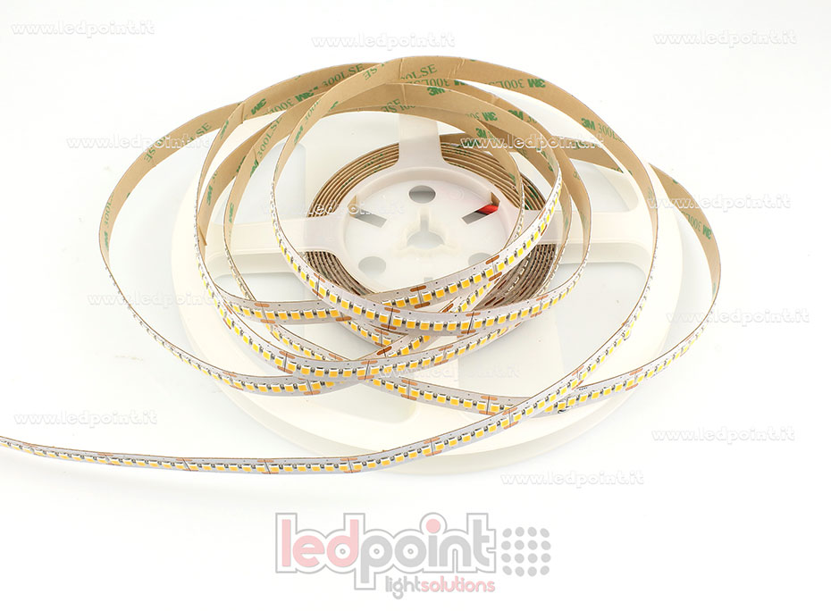 Striscia led 2835 24V IP20 2800-2900K 240led/m