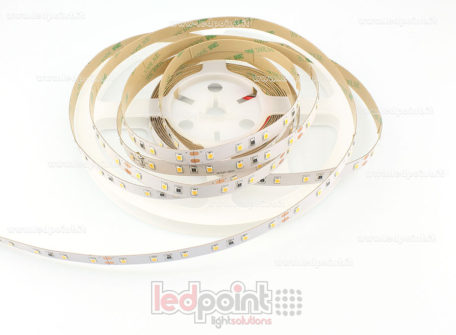 Striscia led 2835 24V IP20 2900-3000K 60led/m