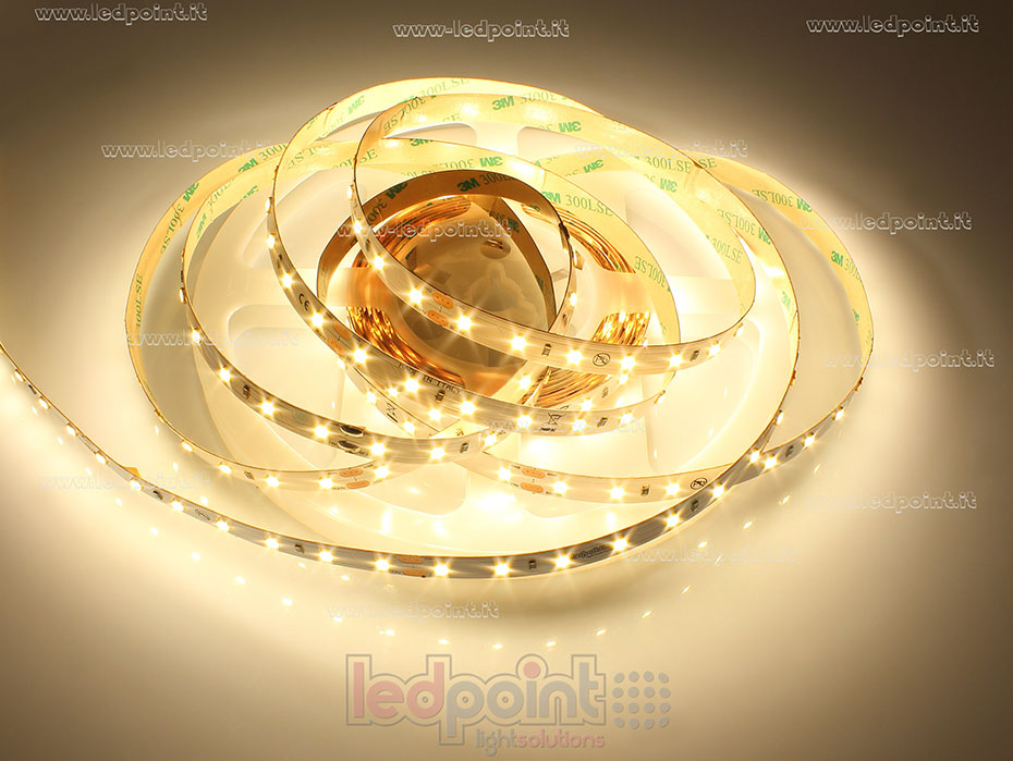 Striscia led 2835 24V IP20 2900-3000K 70led/m F52-290-070822I