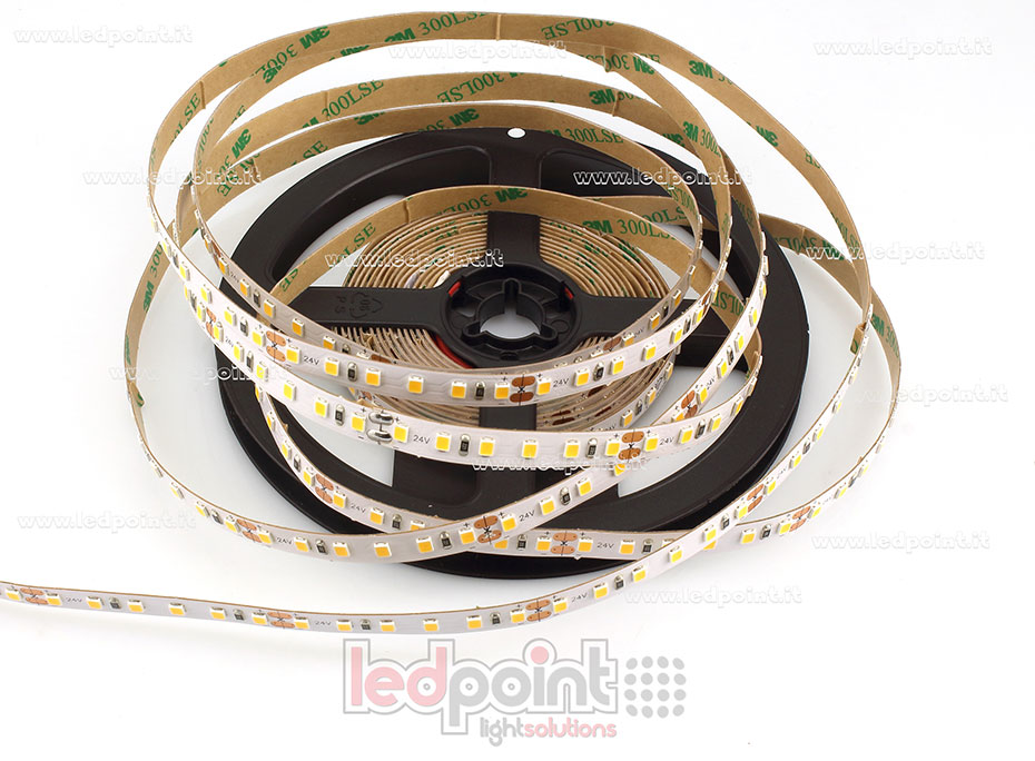 Led strip 2835 24V IP20 2900-3100K 120led/m
