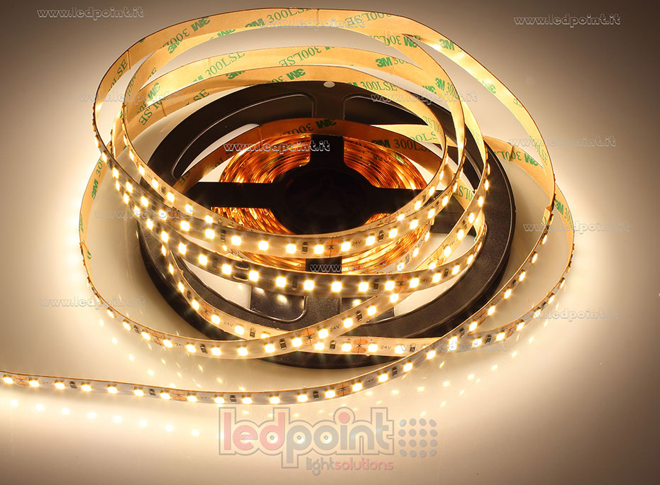 Led strip 2835 24V IP20 2900-3100K 120led/m