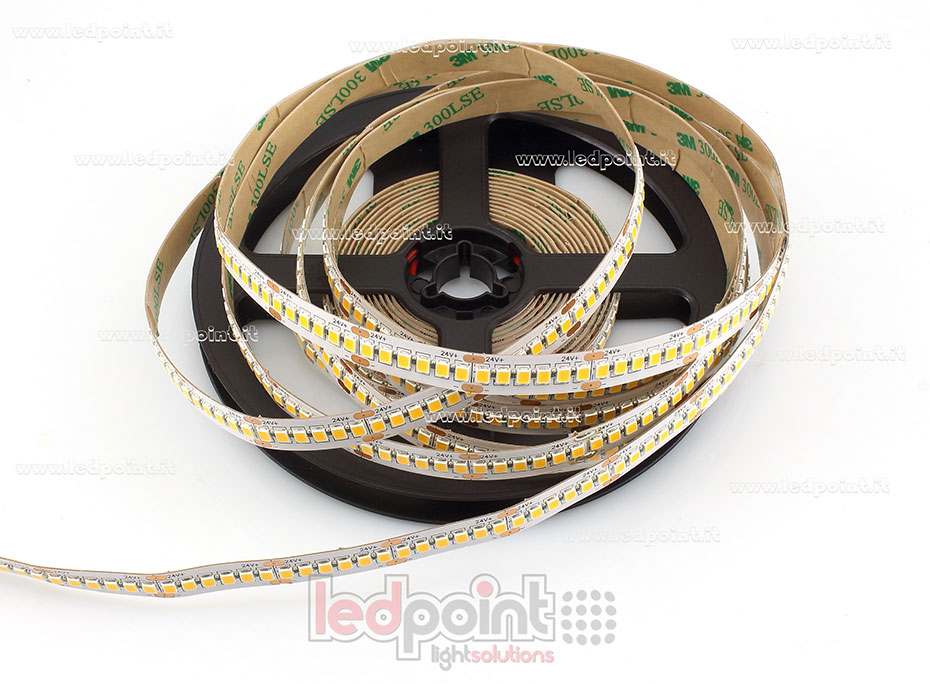 Led strip 2835 24V IP20 2900-3100K 240led/m