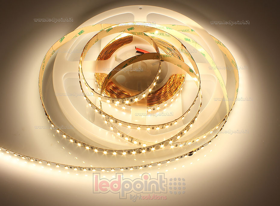 Led strip 2835 24V IP20 2900-3000K 120led/m F52-290-A0822