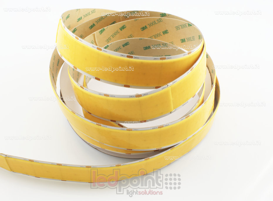 Led strip COB 24V IP20 3000K 1600led/m