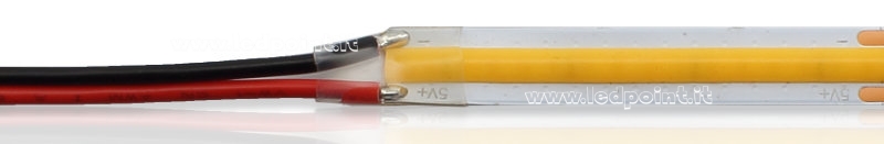 Striscia led COB 5V IP20 3000K 320led/m Striscia led COB 5V IP20 3000K 320led/m