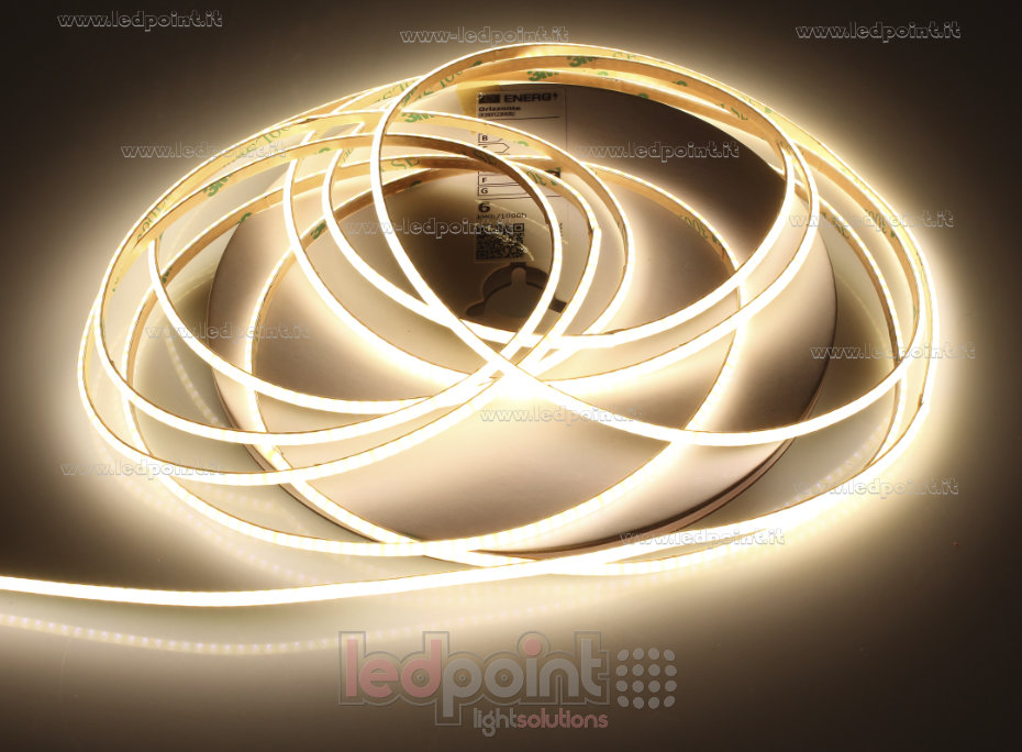 LED-Streifen COB 12V IP20 3000K 384led/m