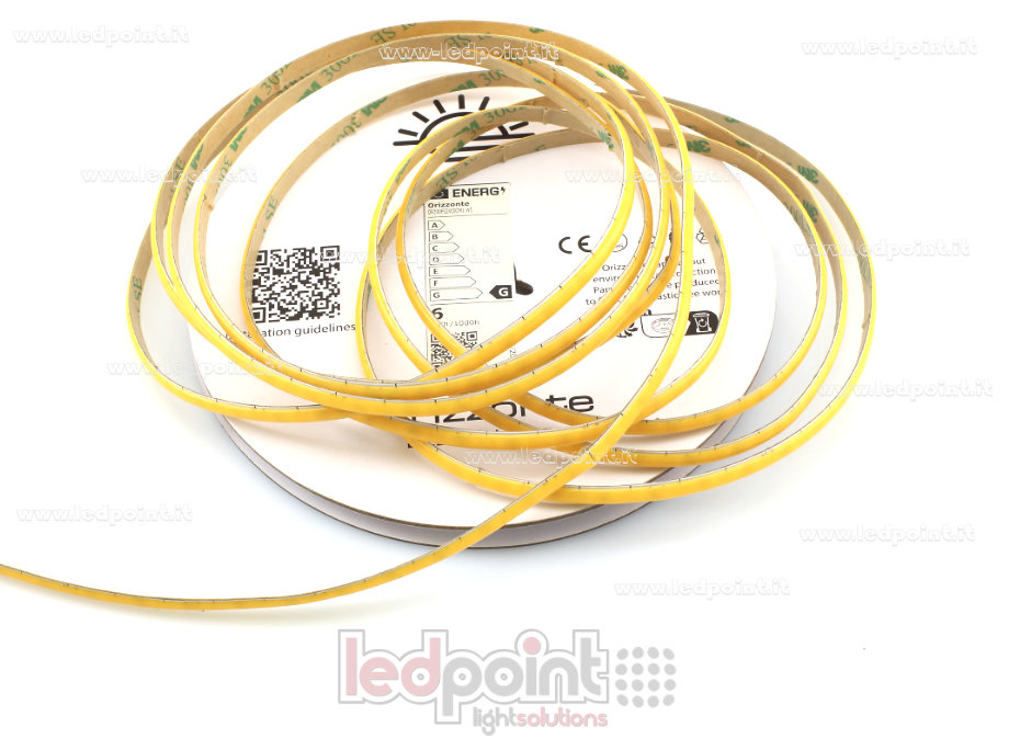 Led strip COB 12V IP20 3000K 400led/m