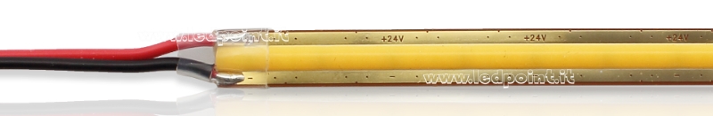 Striscia led COB 24V IP20 3000K 400led/m Striscia led COB 24V IP20 3000K 400led/m